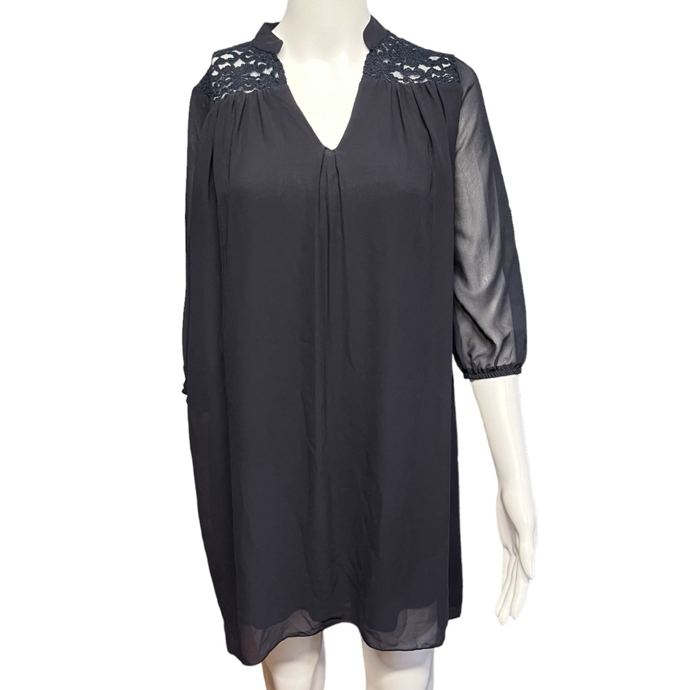 KaliJati - Womens 3/4 Sleeve Lightweight Dress Sz. SM